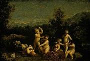 Cupids Frollicking Giuseppe Maria Crespi